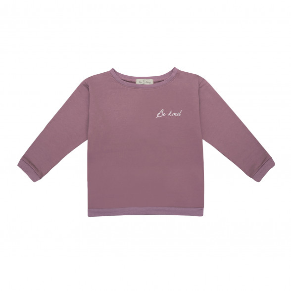 Džemperis Be kind rozā