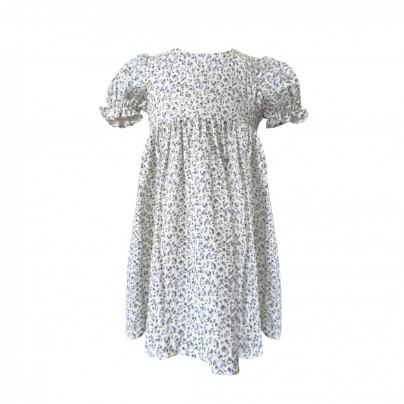 Kleita ar ziedu rakstu - zilgana